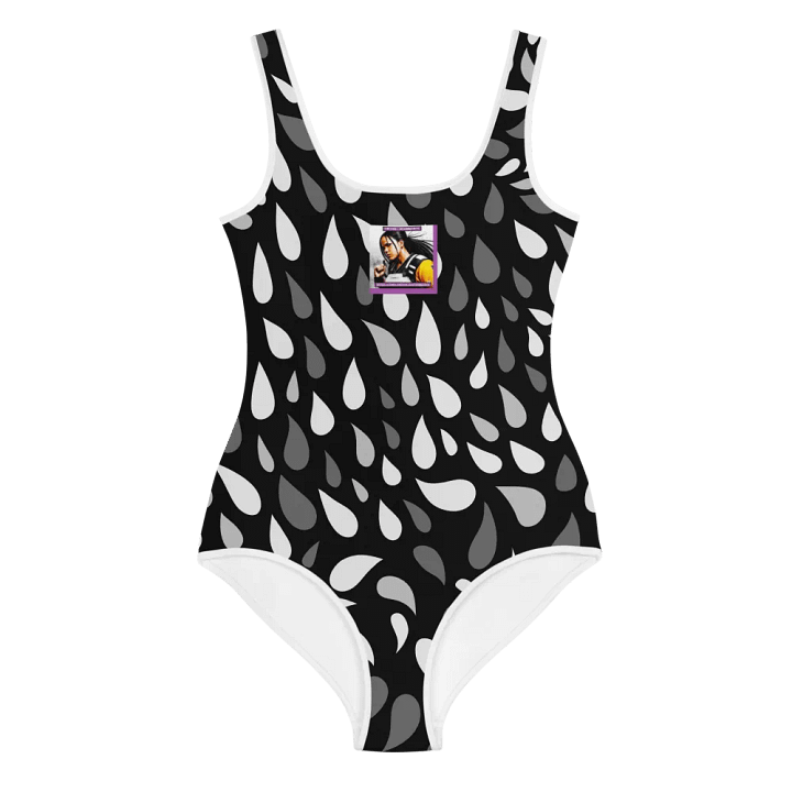 Swirling Teardrop Youth Swimsuit product image (1)