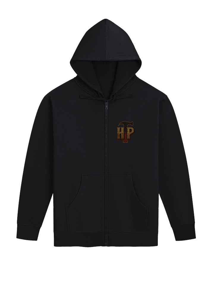 SHIFT TO RUN Hammered Fleece Zip-Up Hoodie product image (3)