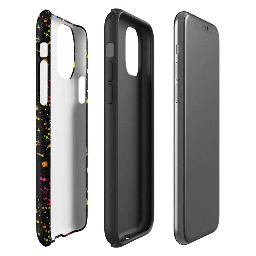 Neon Splatter Burst Tough Case for iPhone® product image (4)