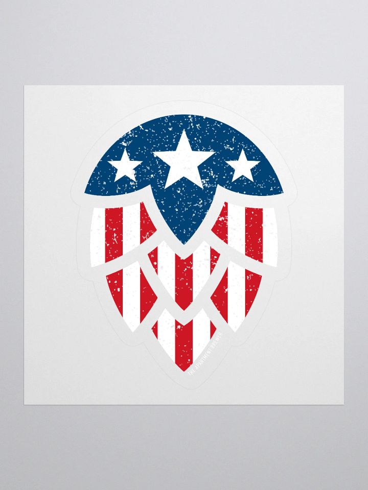 Patriotic Hop Sticker product image (2)