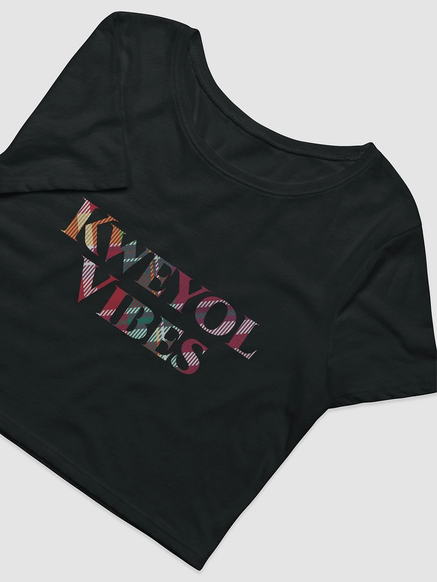 Kweyol Vibes Colorful Crop Tee product image (8)