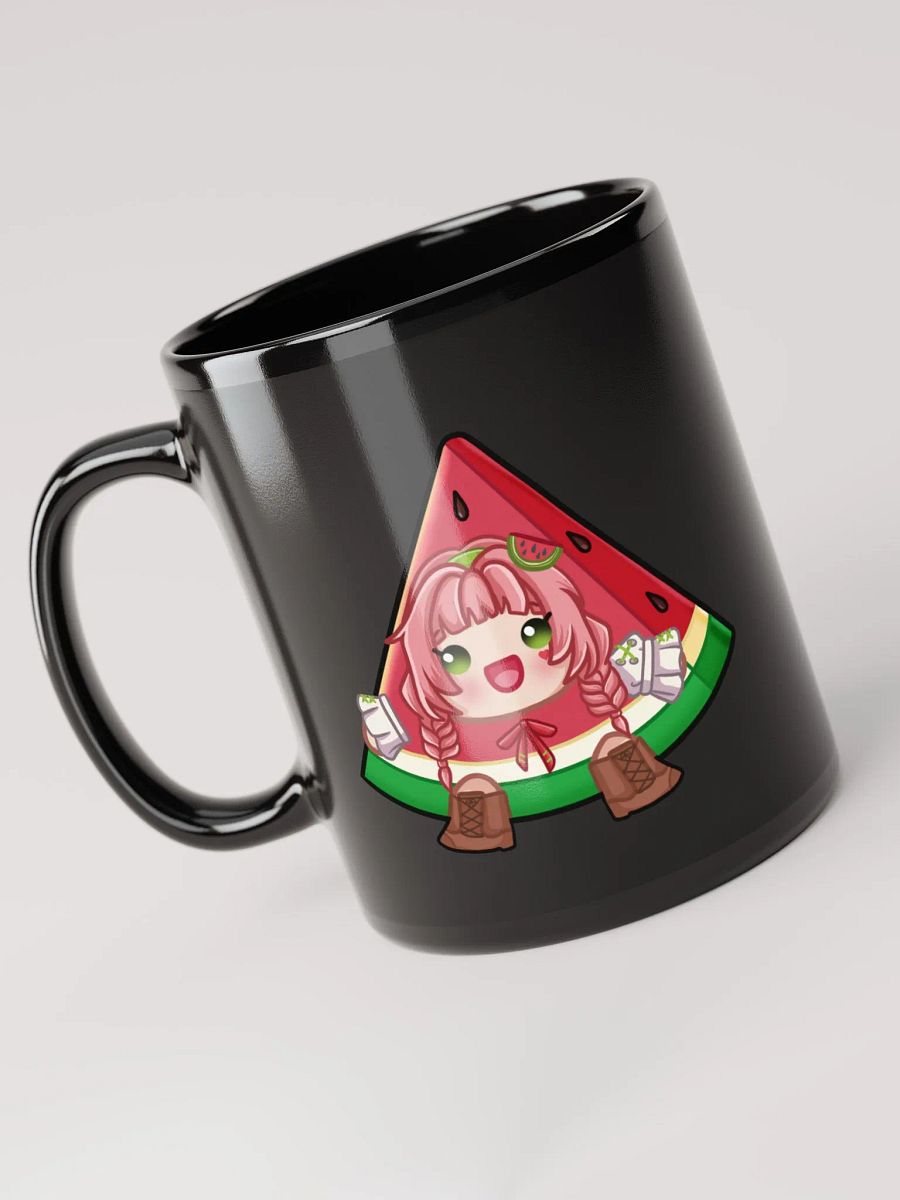 Melon Mart Glossy Black Mug product image (3)