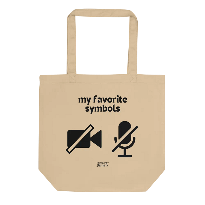 Symbols of an Introvert Tote Bag product image (1)