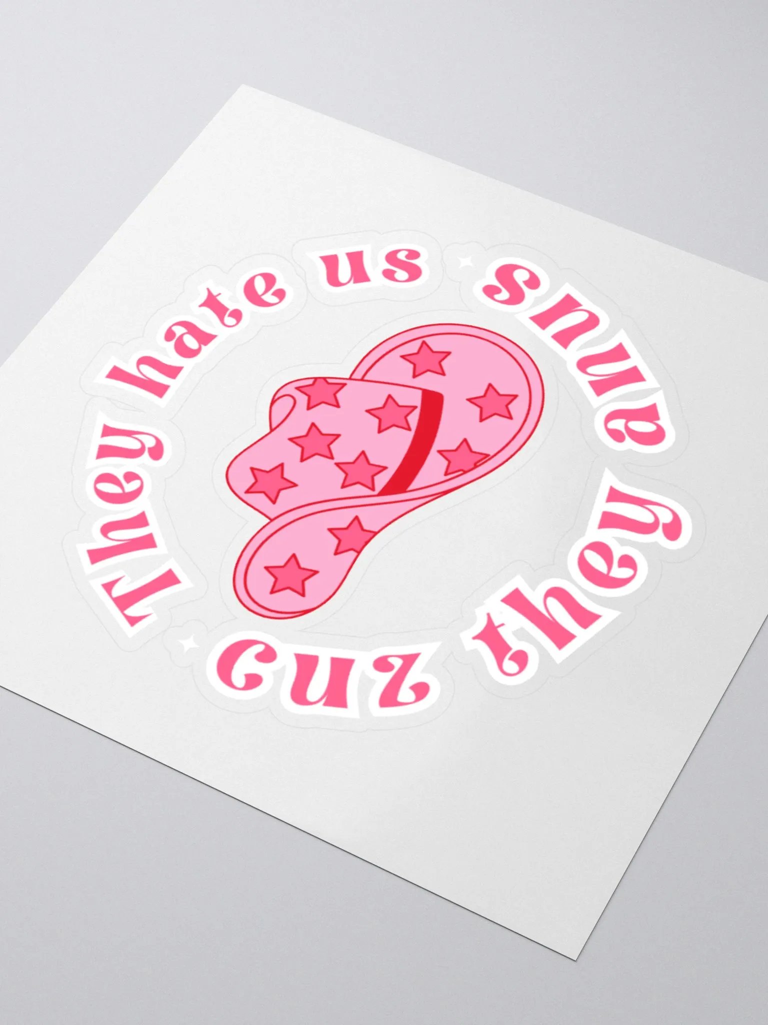 They hate us Sticker product image (9)