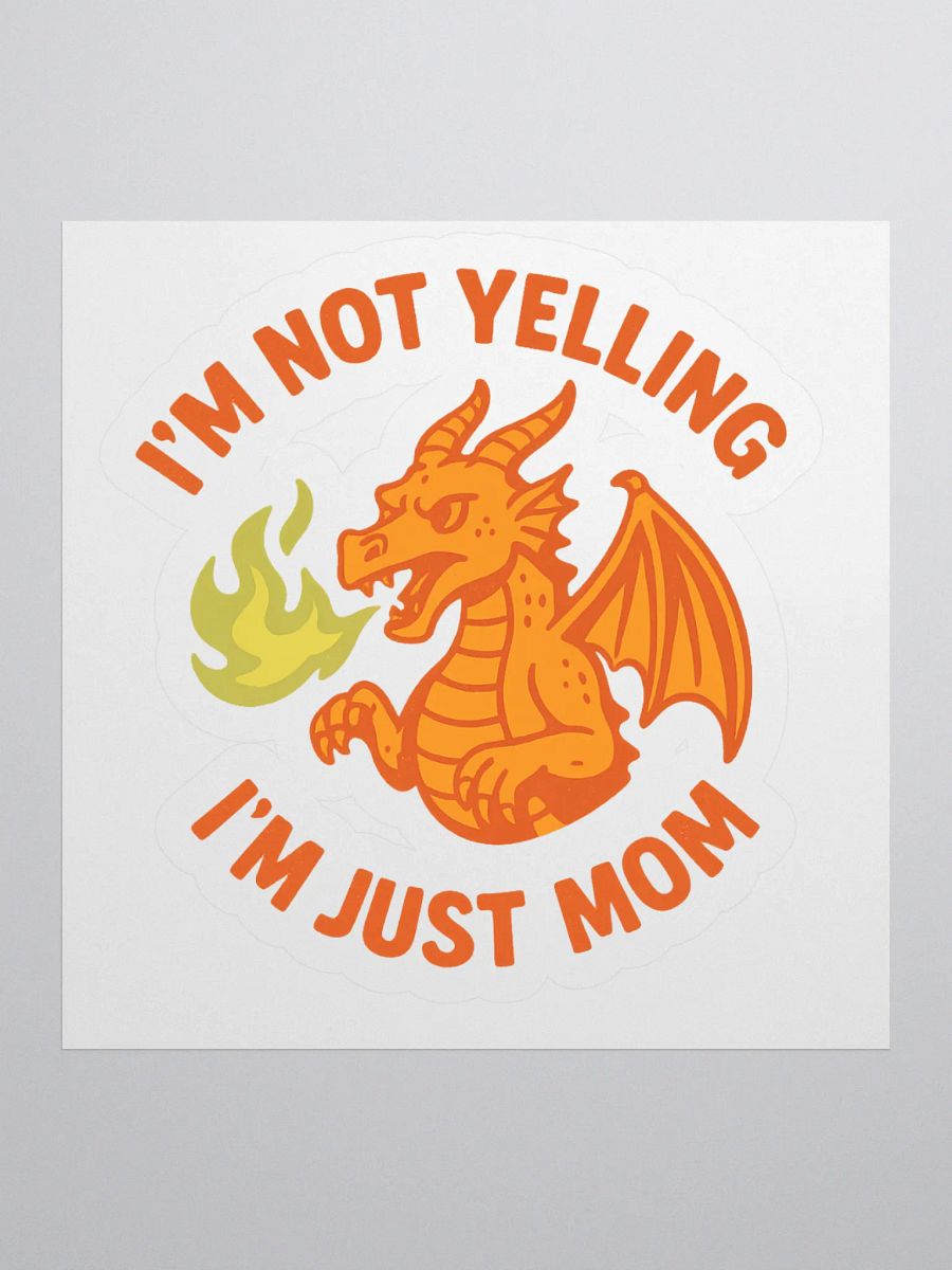 Dragon Mom Kiss Cut Stickers product image (2)