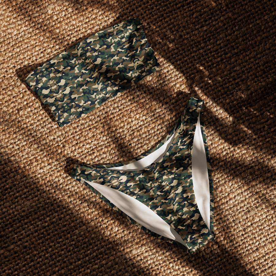 Elite Bandeau Bikini Set – Camo Dream Edition product image (5)