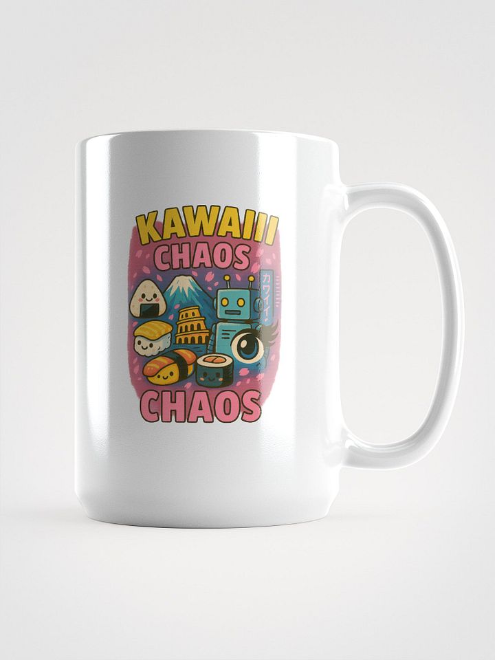 Kawaii.... Chaos White Glossy Mug product image (1)