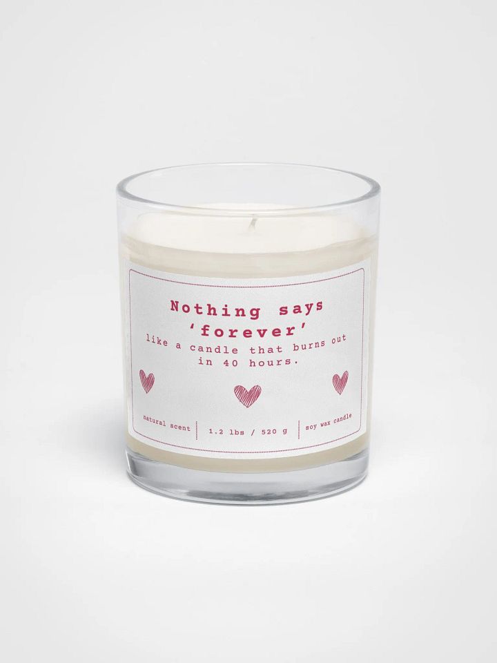 Nothing Says 'Forever' Candle product image (1)