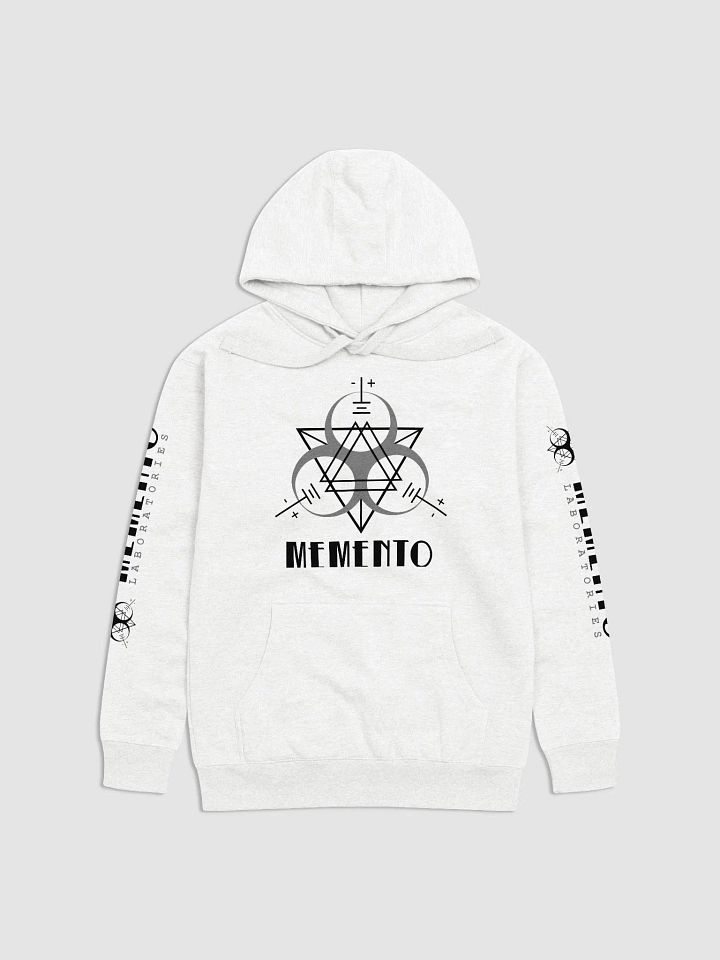 Memento Laboratories Logo Hoodie [White] product image (1)