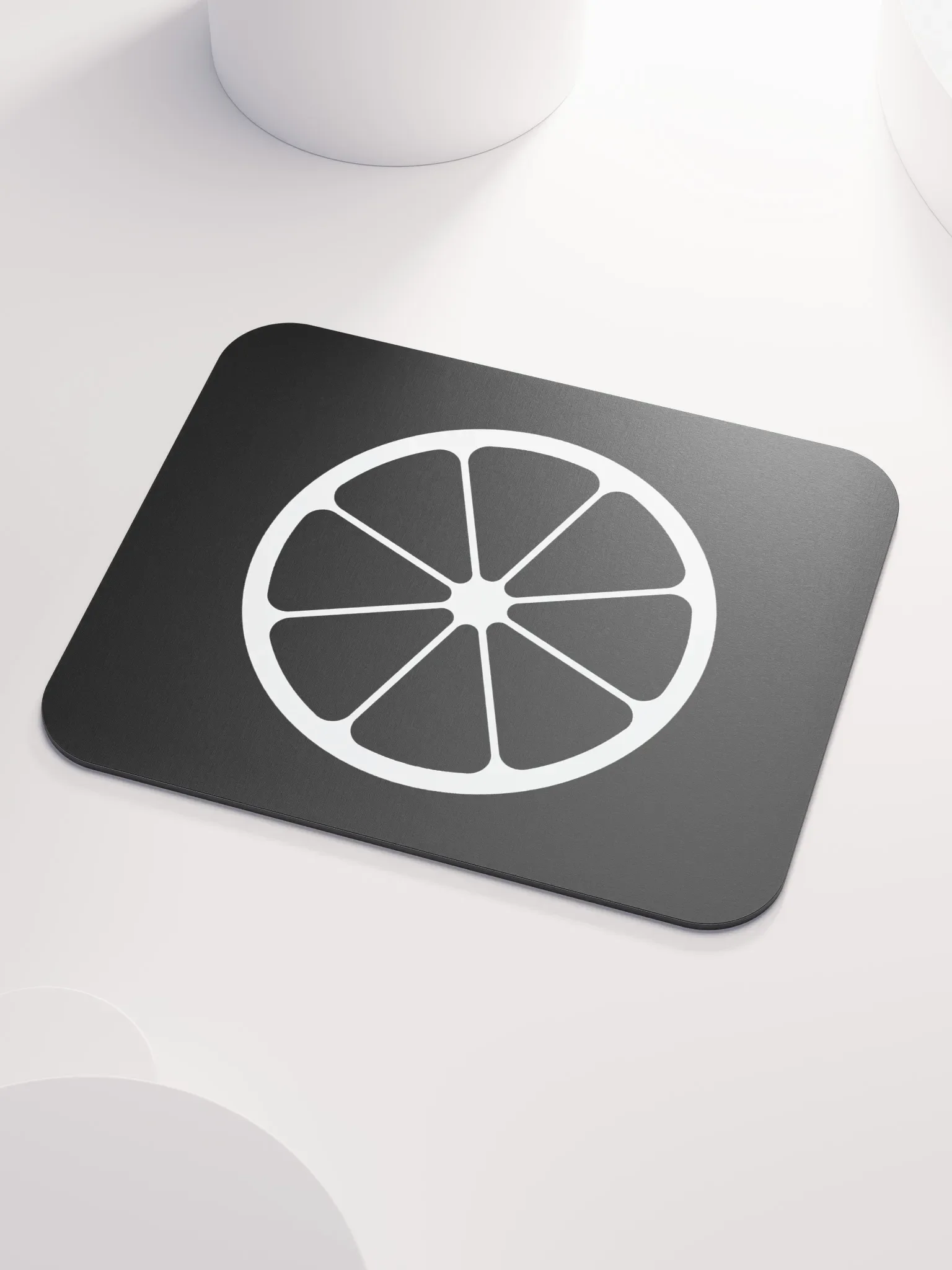 MIKAN Mouse Pad (White × Black) product image (3)