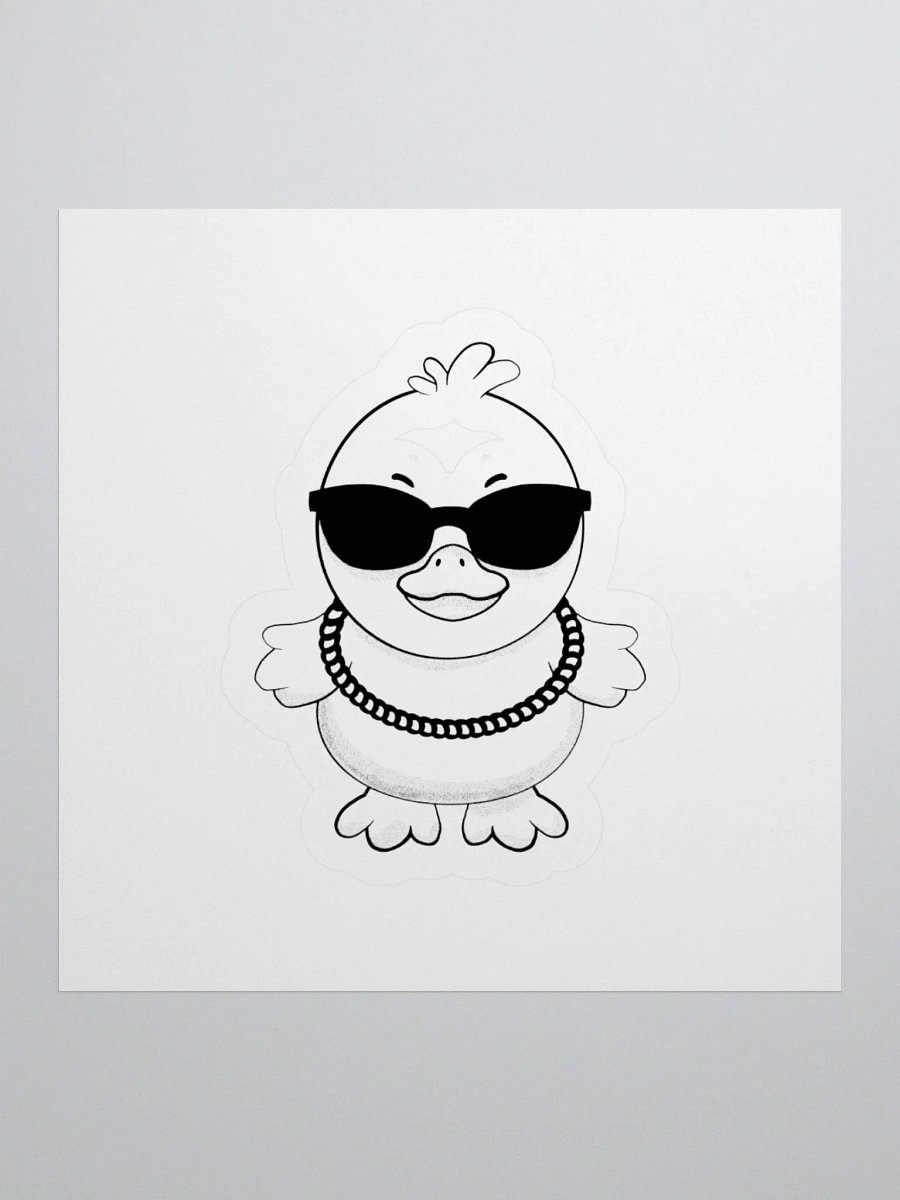 Too Cool For the Pond Kiss Cut Stickers product image (3)
