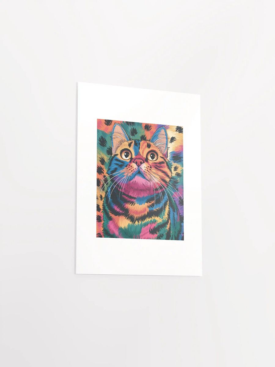 Colorful Cat Looking Up product image (6)