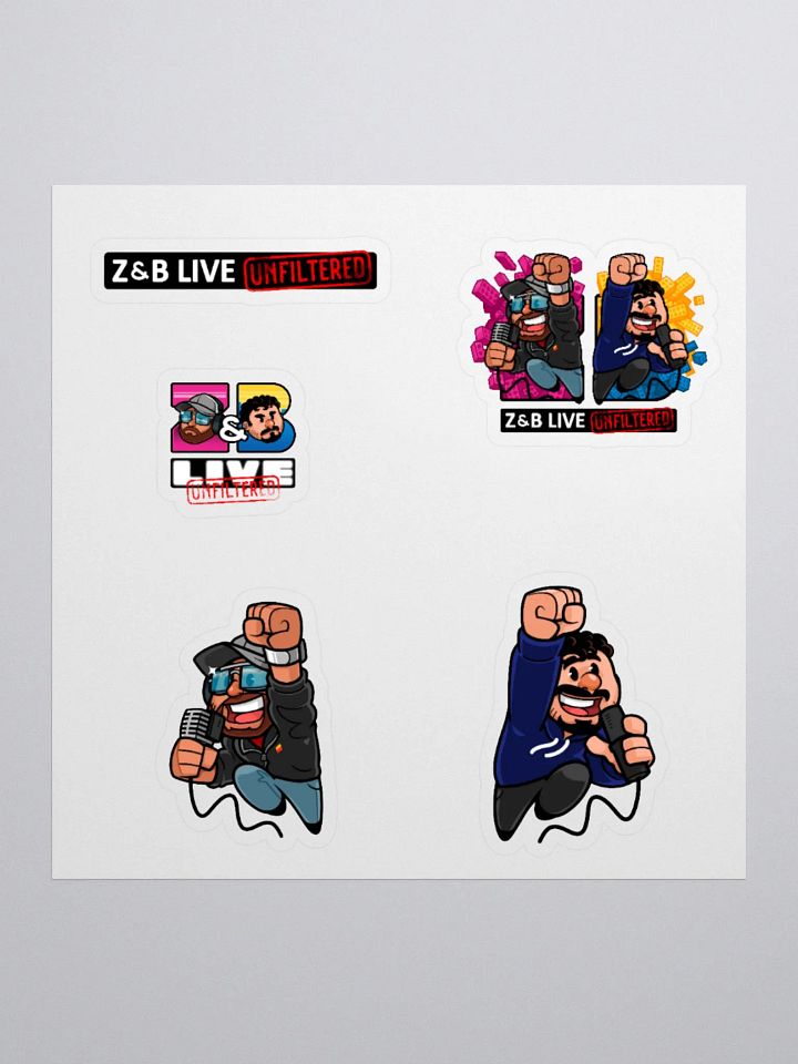 Z & B LIVE - The Stickers product image (1)