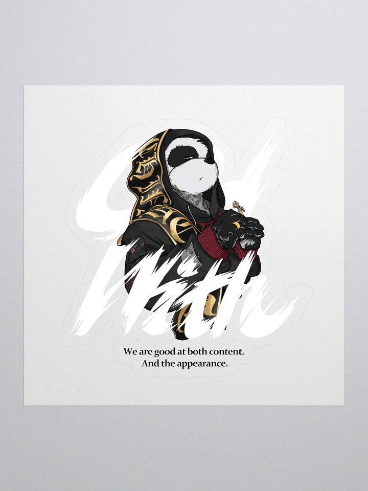 Urban Panda Kiss Cut Stickers product image (1)