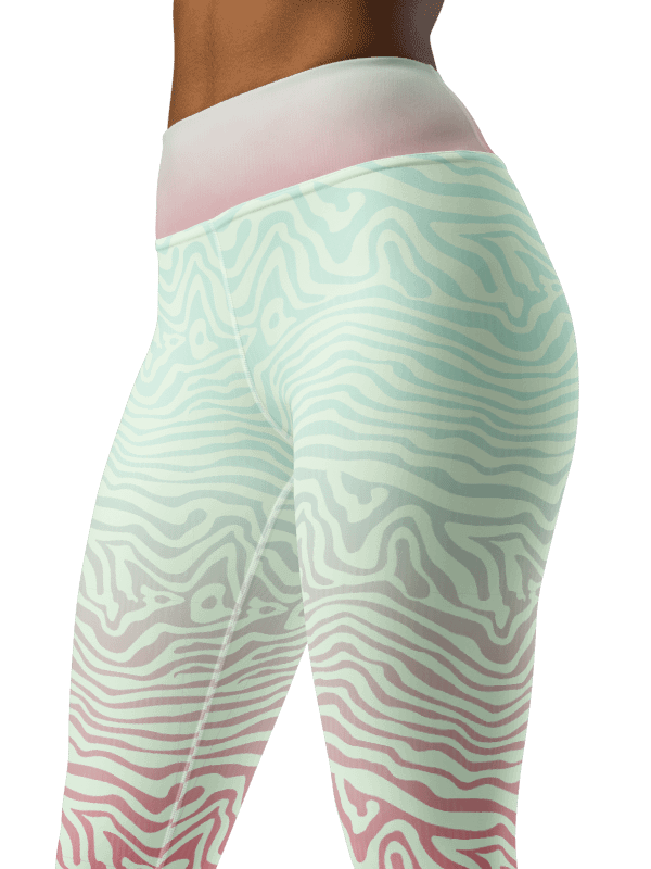 Mint Zebra-yoga leggings product image (3)