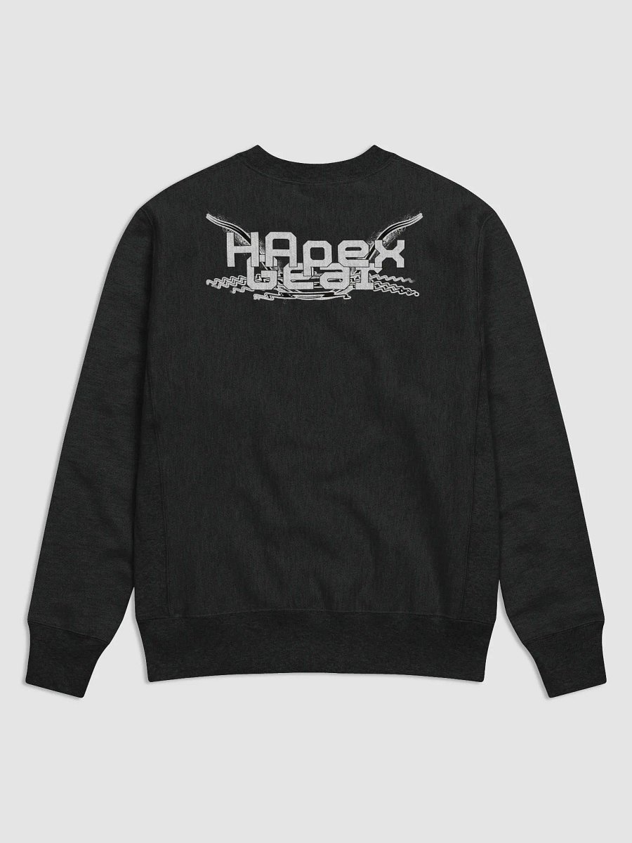 Cotton Max Sweatshirt - White HApex Gear Black Logo product image (1)