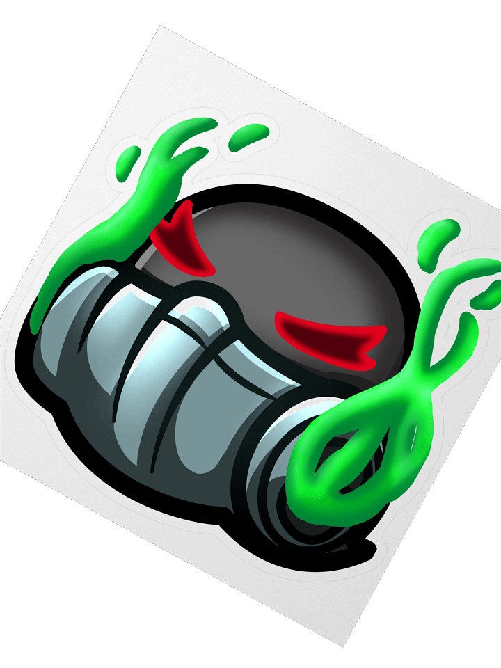 TOXIC Sticker product image (1)