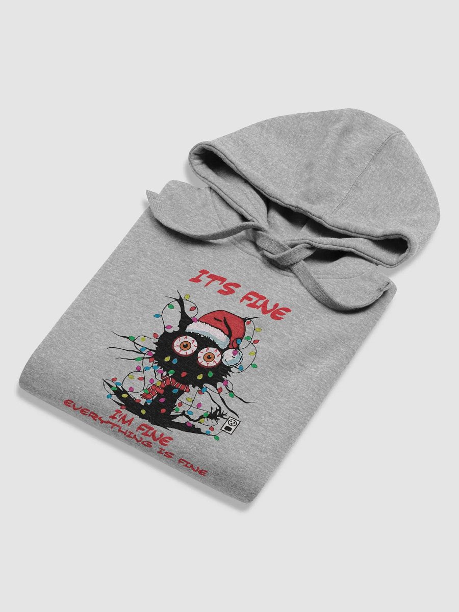 Festive 'IT'S FINE' Christmas Hoodie product image (6)
