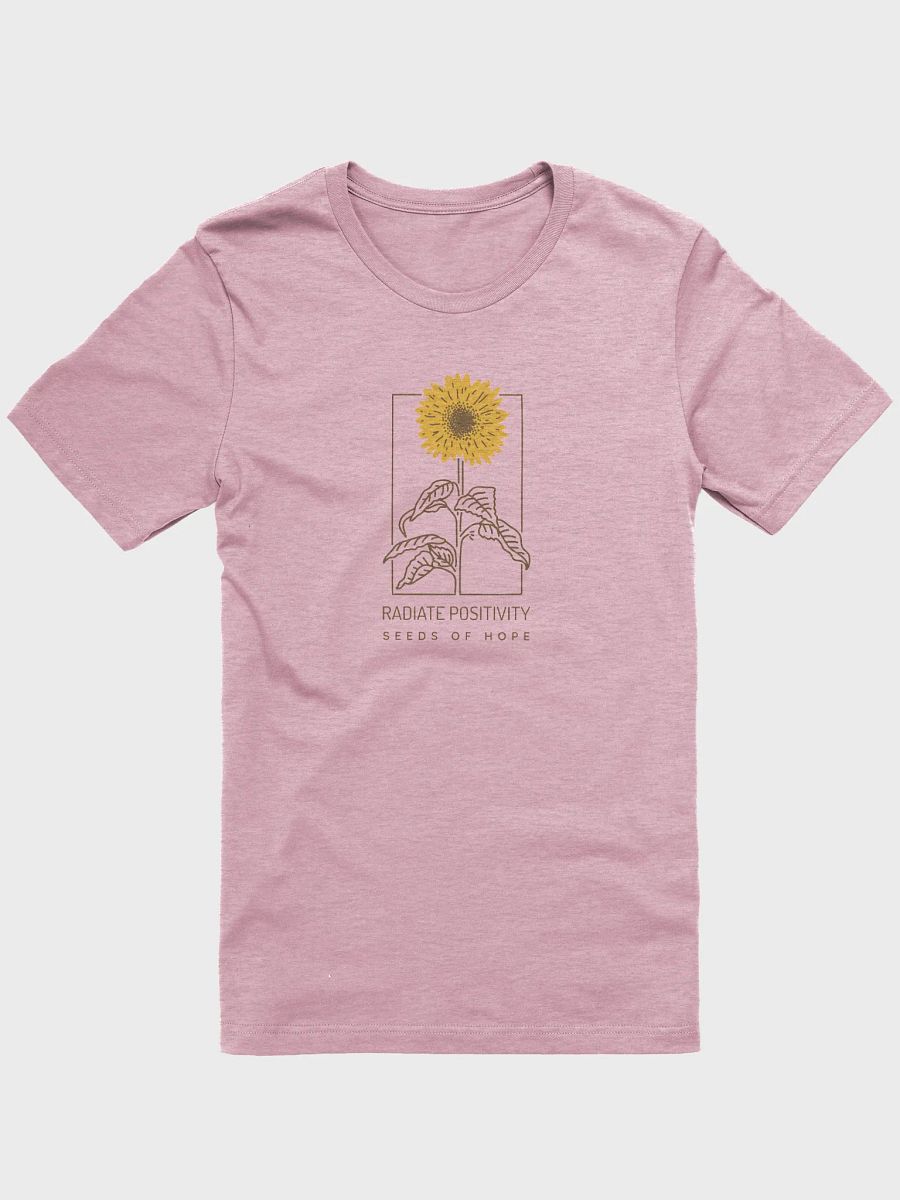 Radiant Sunflower Positivity Tee product image (1)