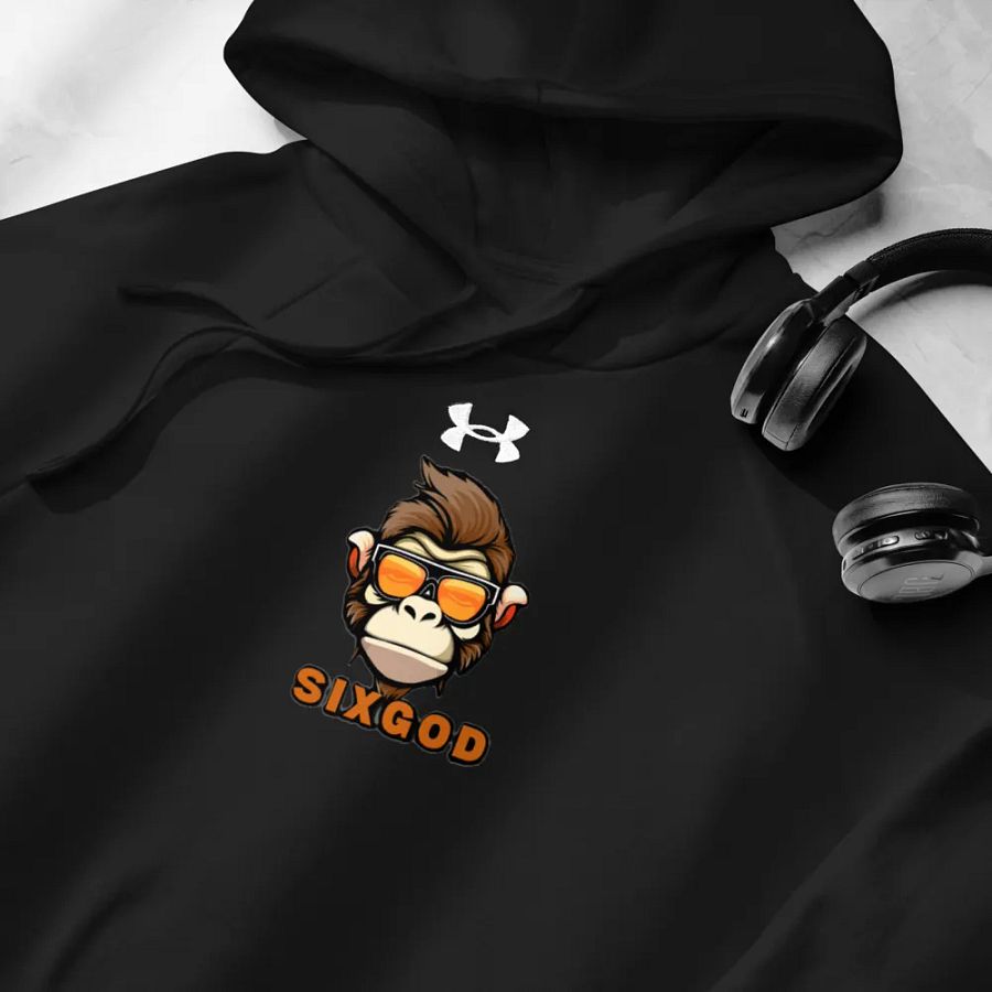 SIXGOD Monkey Head Sunglasses Hoodie unisex product image (7)