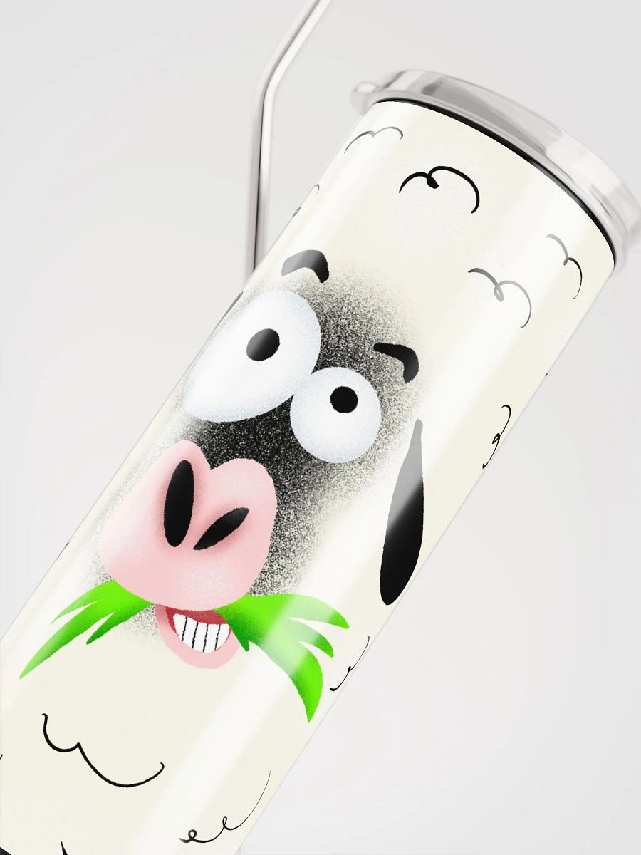 Sip in Sheepish Style: Fluffy Wool Tumbler! product image (5)