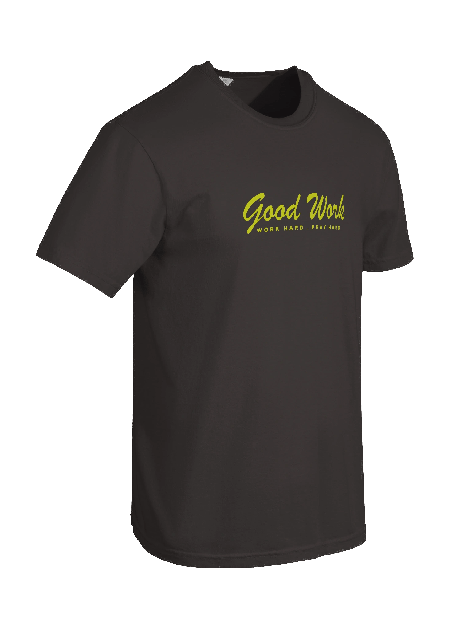 Work Hard Pray Hard (Yellow Text) product image (8)
