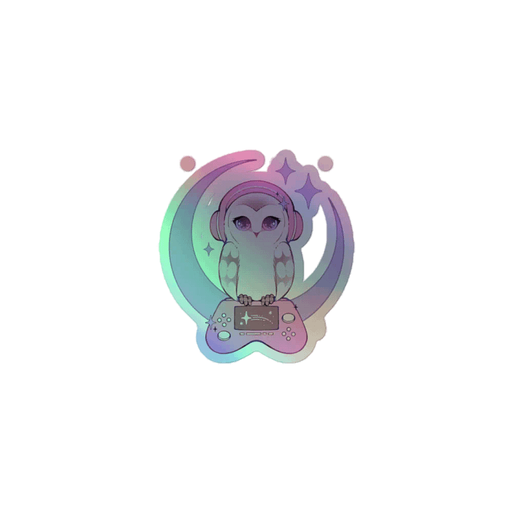 Shiny Night Owl Sticker product image (1)