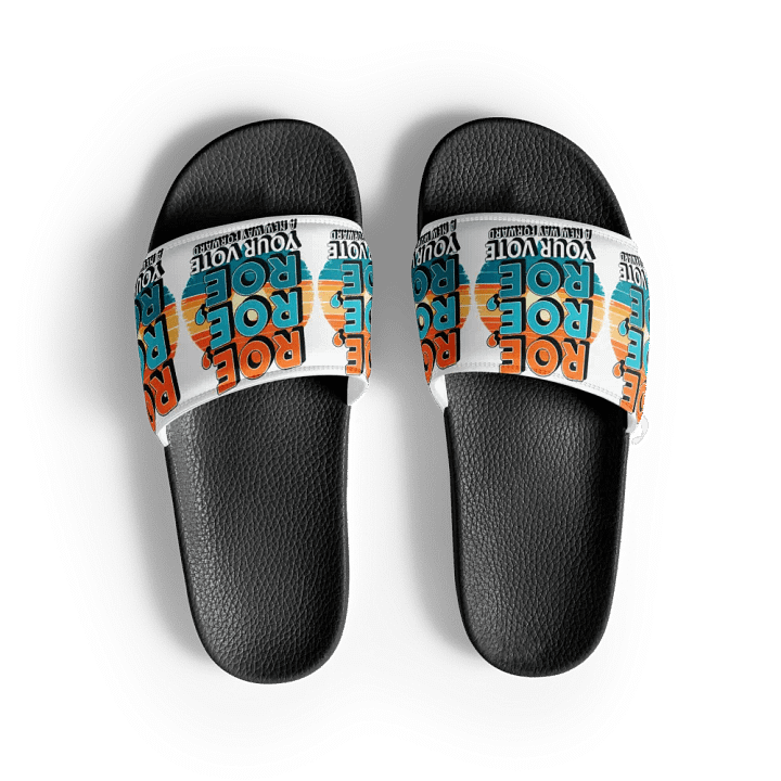ROE YOUR VOTE Women's Slides product image (1)