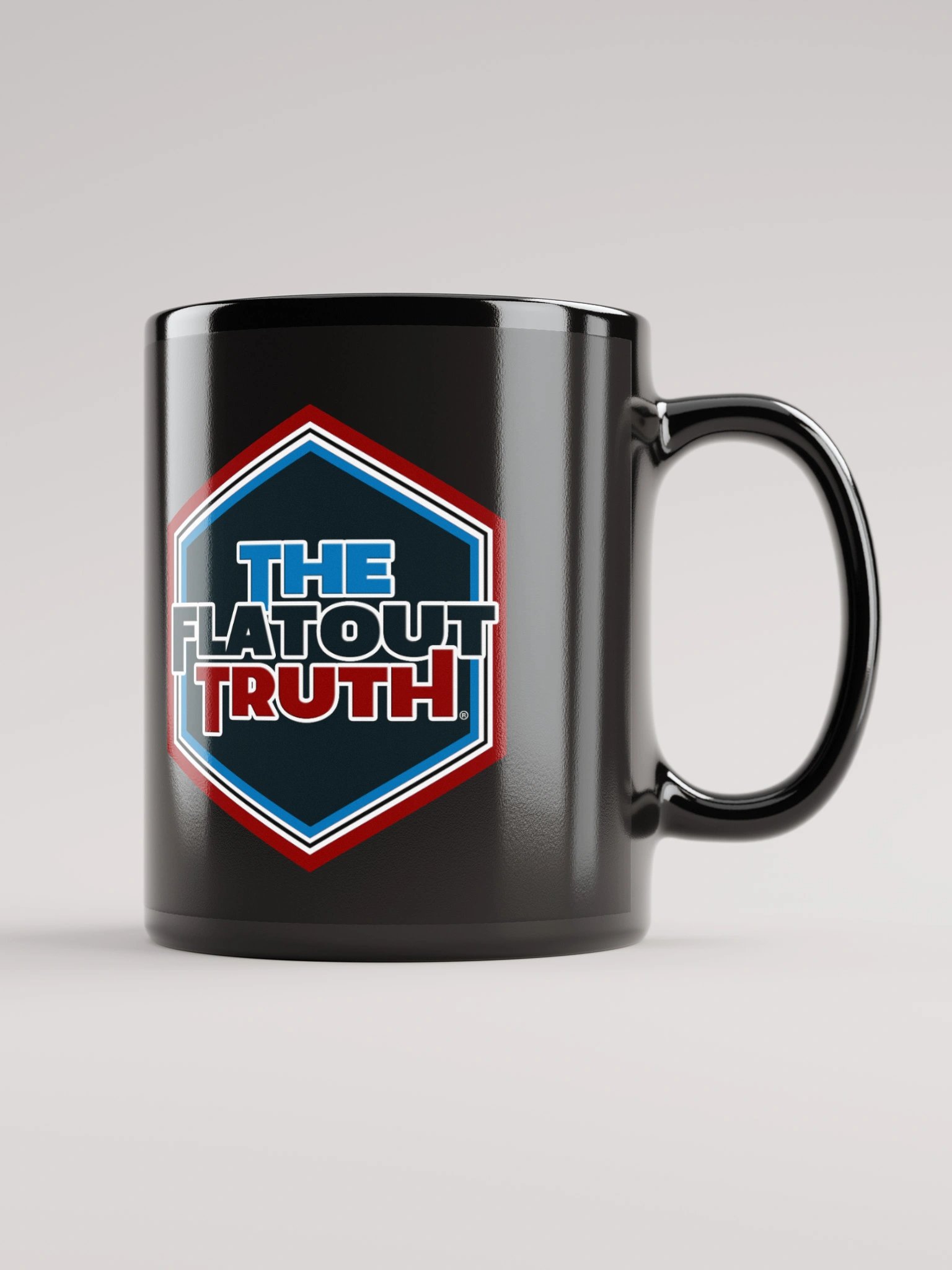 TFOT Red Hex Black Logo Mug product image (1)