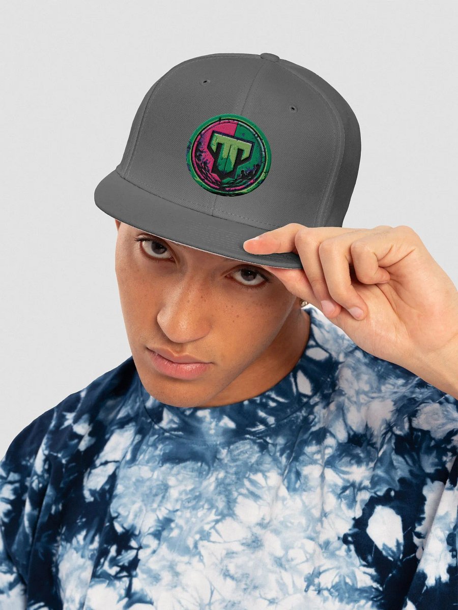 Grey/ Black Snapback Cap product image (5)