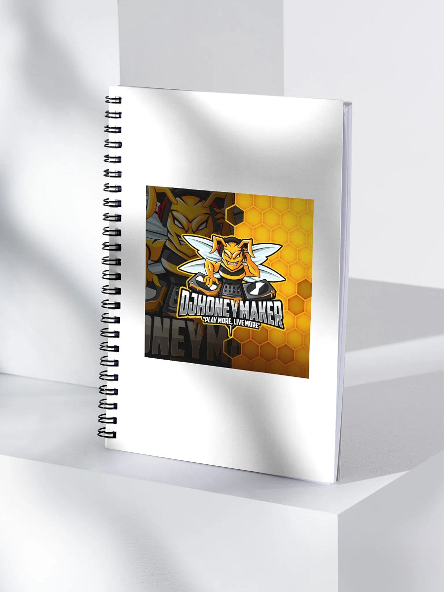 Logo With Texture Spiral Notebook product image (4)