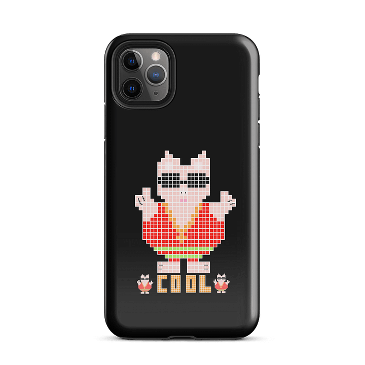 Pixel Art 'COOL' iPhone® Tough Case product image (51)