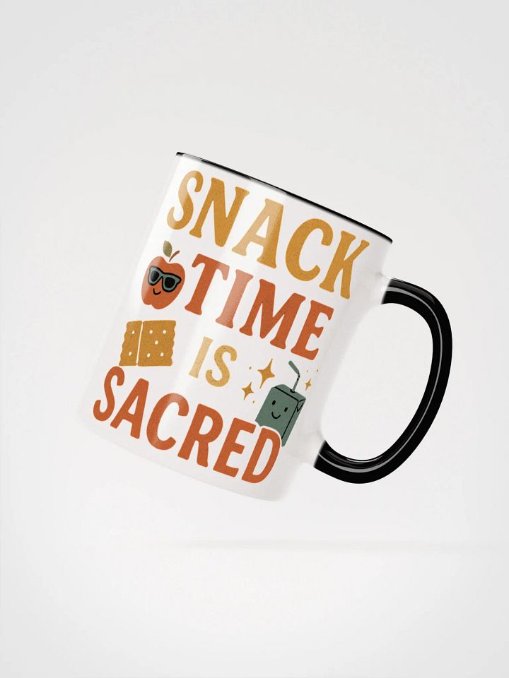 Snack Time Is Sacred Mug – Funny Teacher Gift for Snack Lovers product image (18)