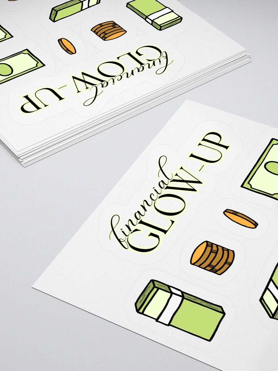 Financial Glow-Up Sticker Set product image (5)