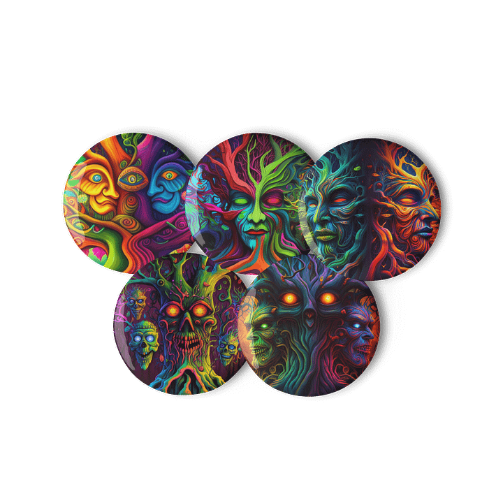 Tree Spirit Set of Pins (5) product image (3)