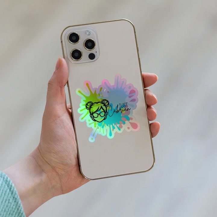 JustCabrian Holographic Sticker product image (2)