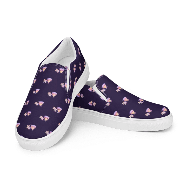 MSLA Sparkle Poop - Women's Slip-On Canvas Shoes product image (1)