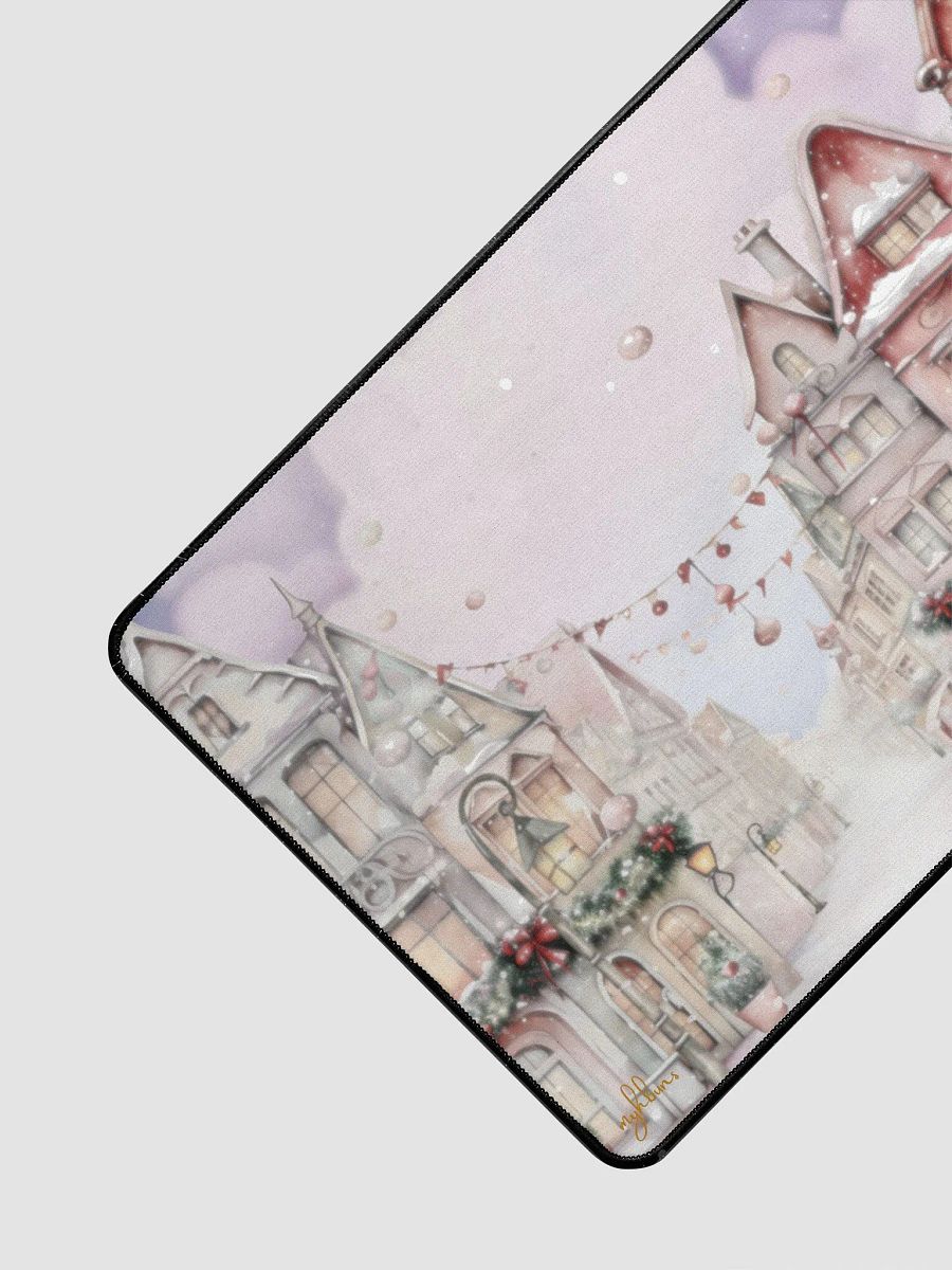 A Pink Christmas: The Night Before Christmas Desk Mat | Transform Your Workspace with Holiday Charm product image (3)