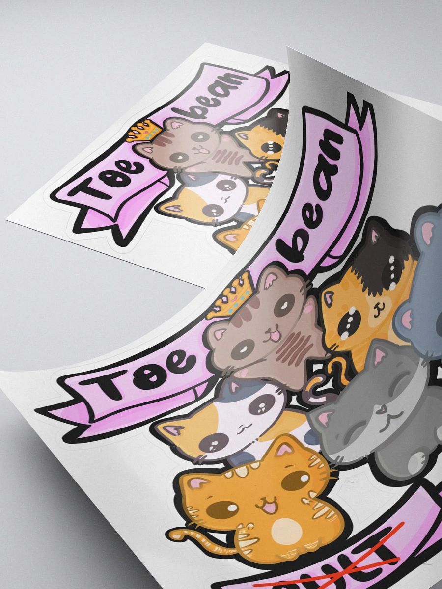 Toe Bean CULTmunity Sticker product image (4)