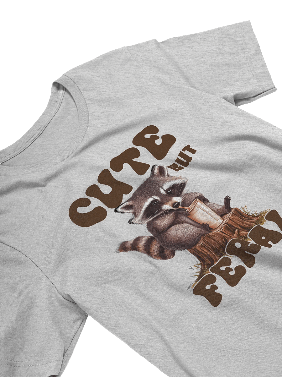 Feral Raccoon Sip T-Shirt product image (3)