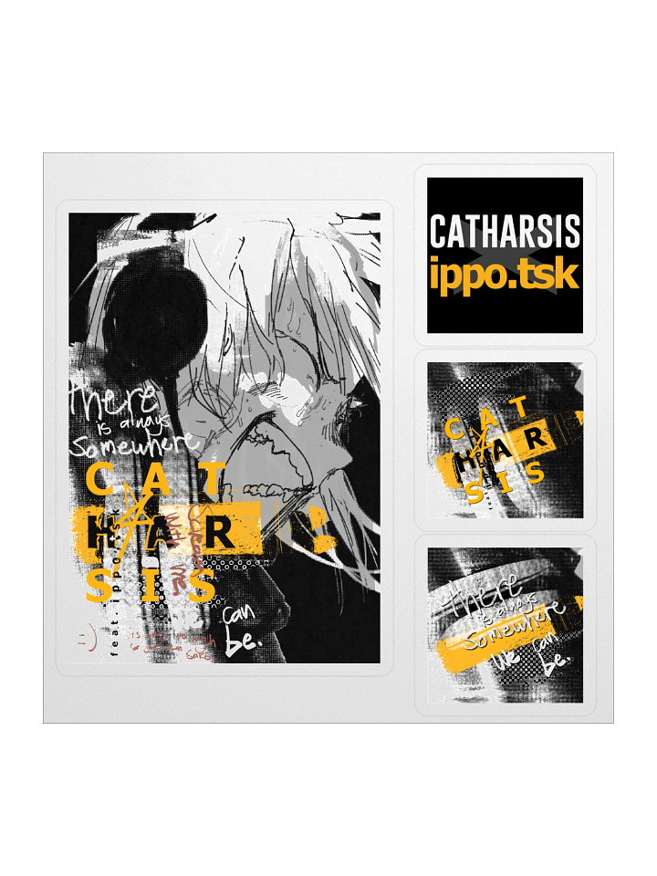 Catharsis x ippo.tsk Sticker Sheet product image (1)