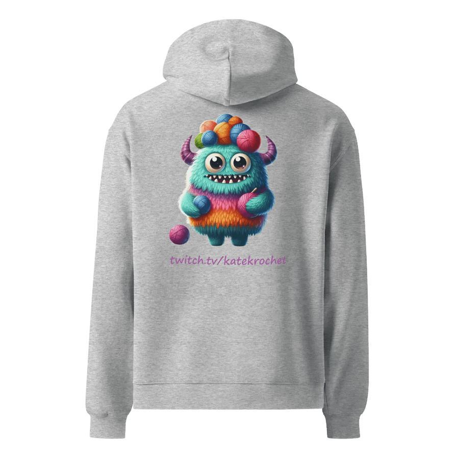 RYD/ Yarn Hoard Monster Oversized Hoodie product image (40)