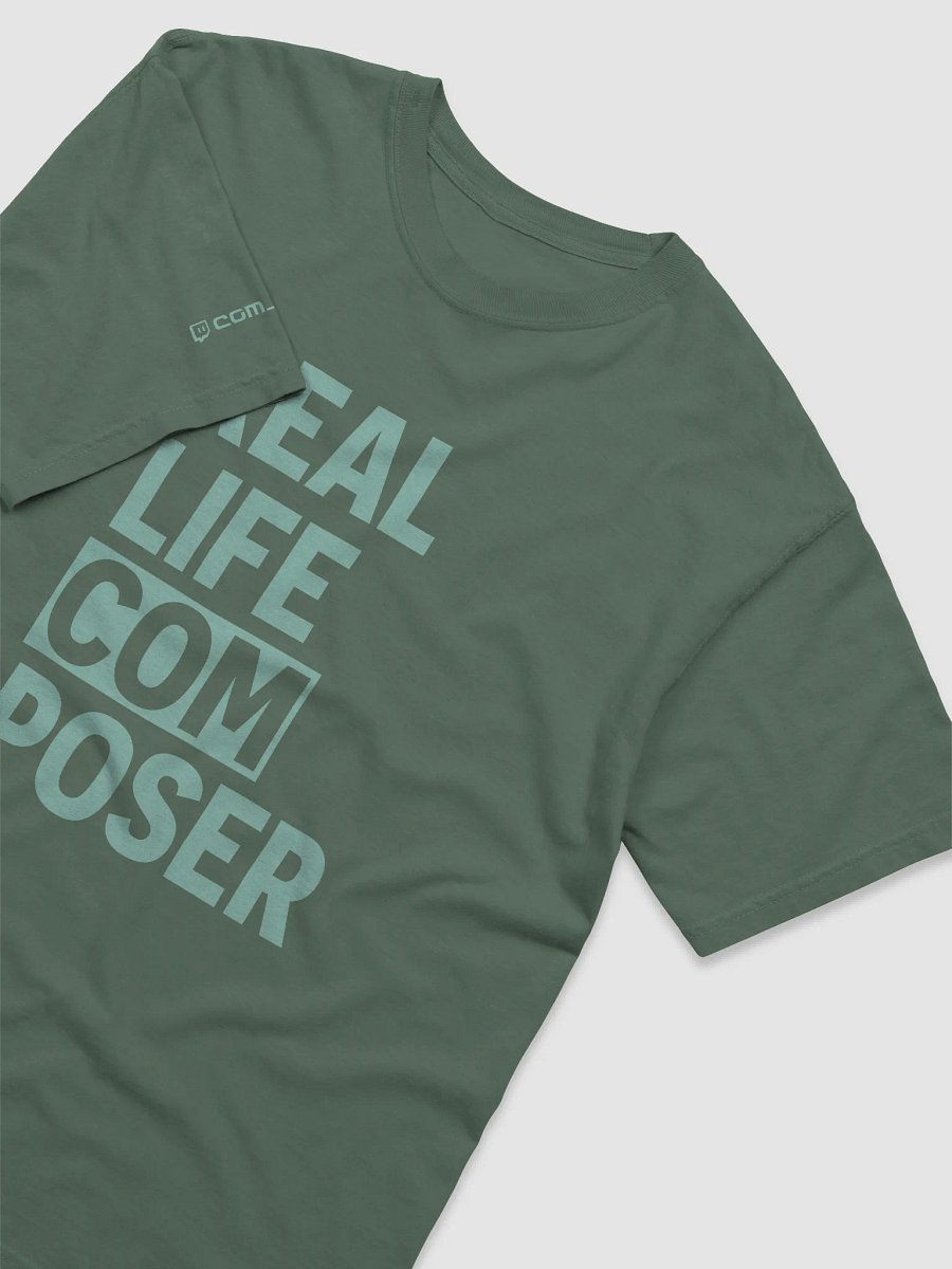 Real Life Shirt (Mint Text) product image (3)