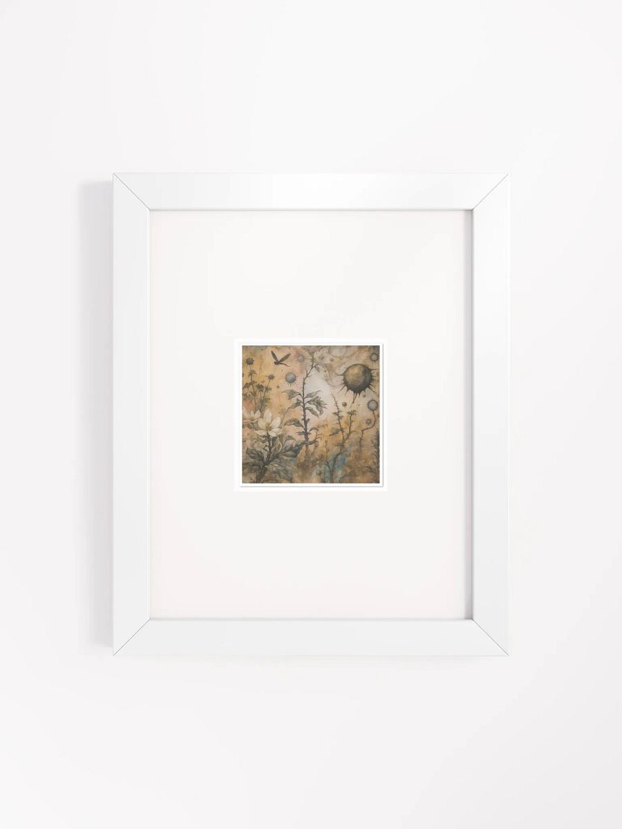 The Secret Garden Sketchbook Artprint Framed product image (4)