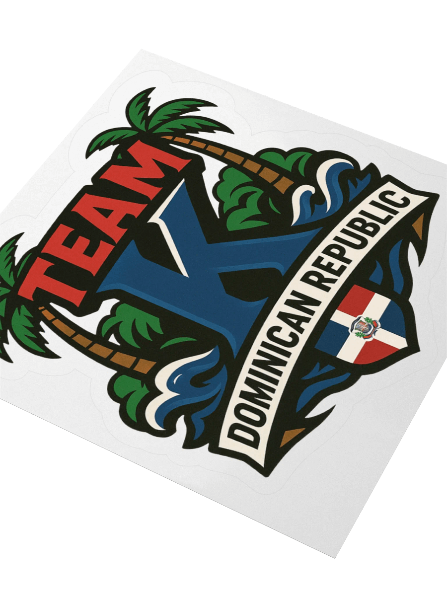 TEAM K Dominican Republic STICKERS product image (7)