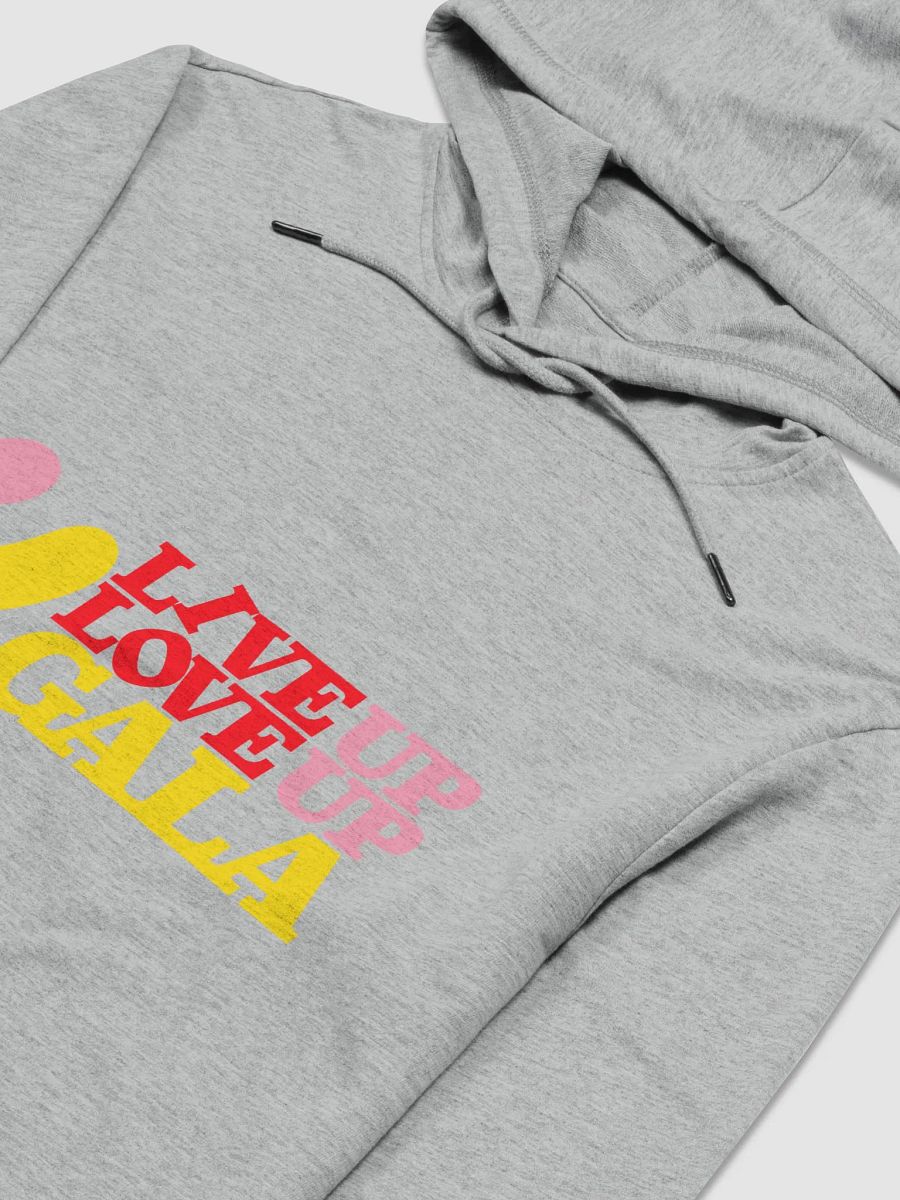 LiveUp LoveUp Gala Heather Grey Lightweight Hoodie product image (3)
