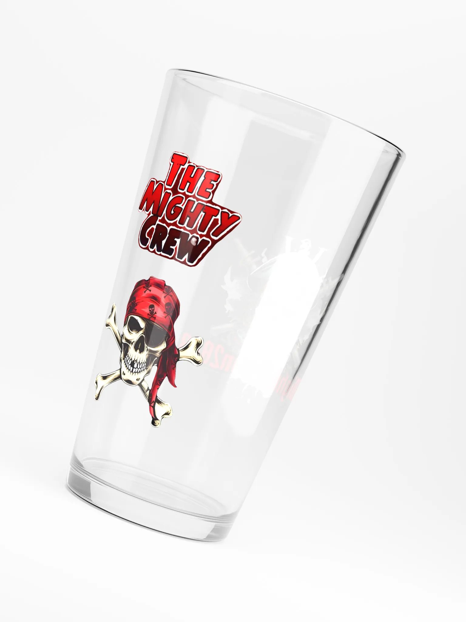 The Mighty Crew Pint Glass product image (6)