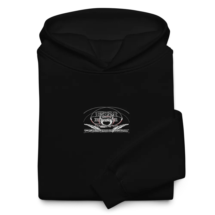 Fight Hard Earn Respect - Embroidered - Unisex Premium Oversized Hoodie product image (6)