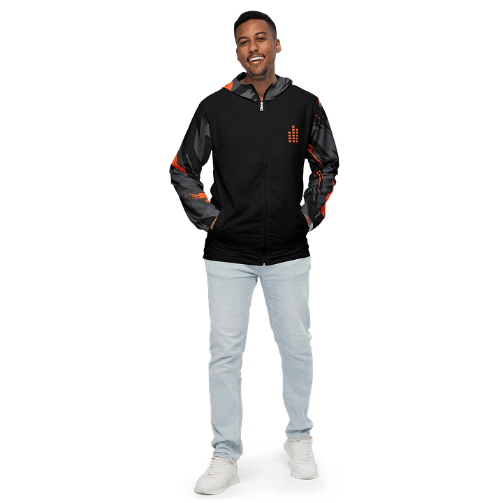 PhillyDnB :: Camo Windbreaker BLK product image (2)