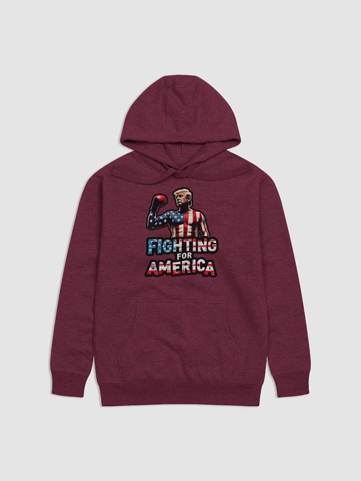 Hoodie: Trump, Fighting for America product image (7)